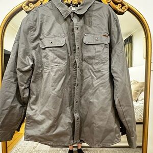 NWOT Mens Legendary Whitetails Shacket Coat Waterproof Flannel Lining